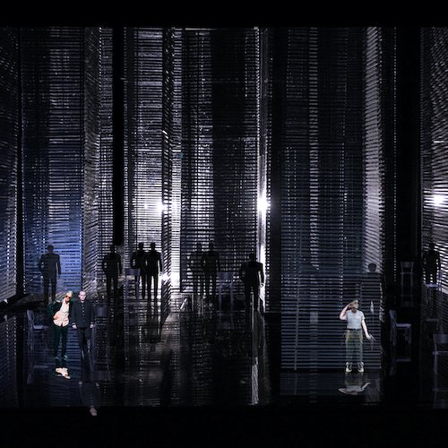 Otello | Giuseppe Verdi | Aalto-Theater Essen | premiere: 2. Februar 2019 | 
conductor: Matteo Beltrami, director: Roland Schwab, stage: Piero Vinciguerra, costumes: Gabriele Rupprecht | drawing © piero vinciguera